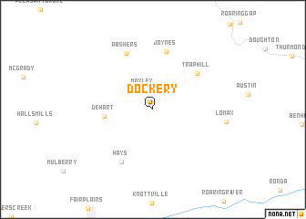 map of Dockery