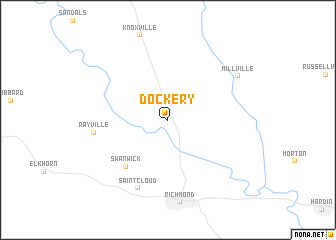 map of Dockery