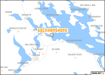 map of Dockham Shore