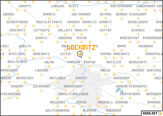 map of Döckritz