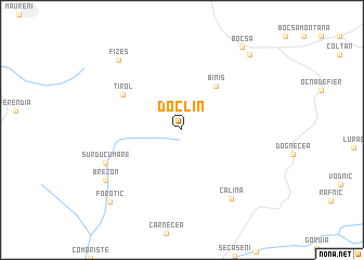 map of Doclin