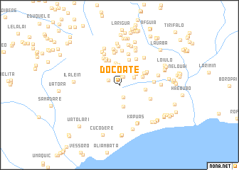 map of Docoate