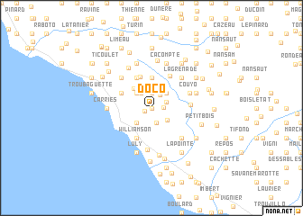 map of Doco