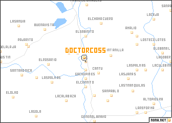 map of Doctor Coss