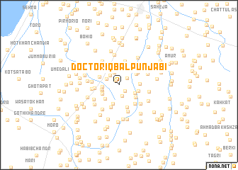 map of Doctor Iqbāl Punjābi