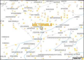 map of Doctorwāla