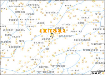 map of Doctorwāla