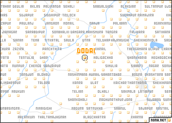 map of Dodāi