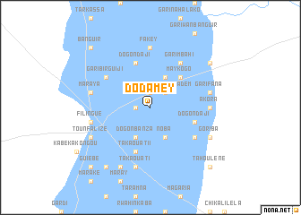 map of Dodamey