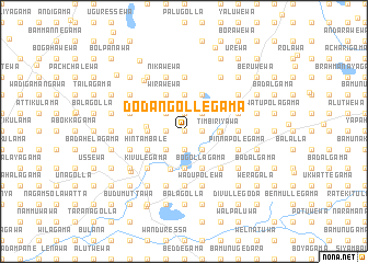 map of Dodangollegama