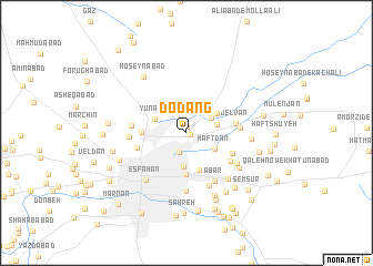 map of Dodāng