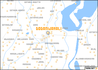 map of Dodāni Jamāli