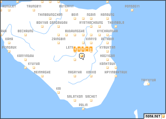 map of Dodan