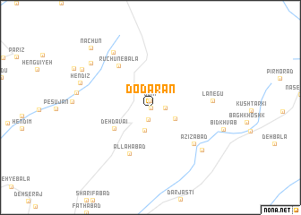 map of Dodarān