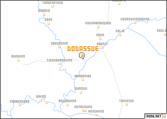 map of Dodassué