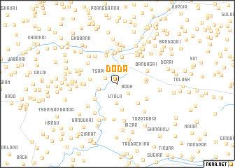 map of Doda
