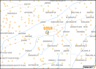 map of Doda