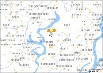 map of Doda