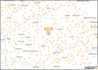 map of Doda