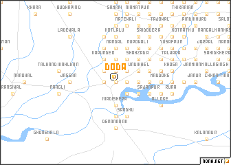 map of Doda