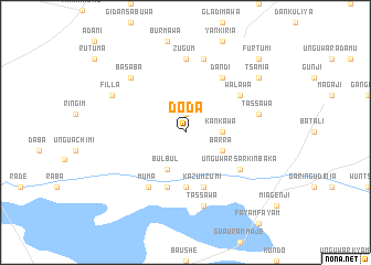 map of Doda