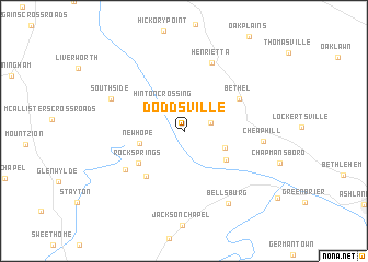 map of Doddsville