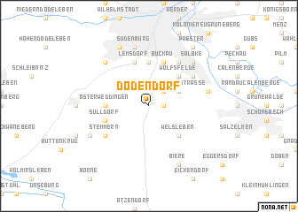 map of Dodendorf