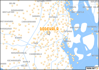 map of Dodewāla