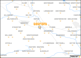 map of Dodford