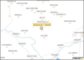 map of Dodgetown