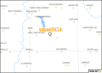 map of Dodgeville