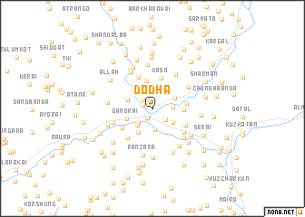 map of Dodha