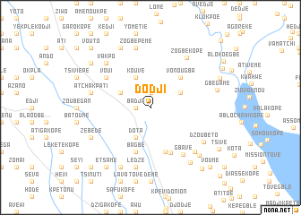 map of Dodji