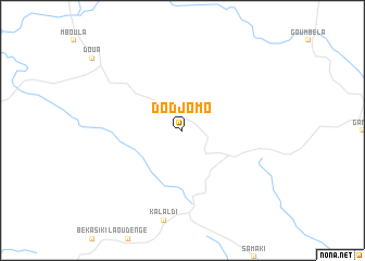 map of Dodjomo
