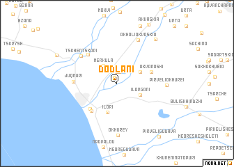 map of Dodlani