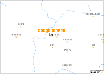 map of Dodo Amanfro