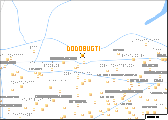 map of Dodo Bugti