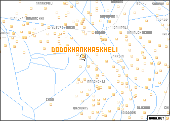 map of Dodo Khān Khāskheli