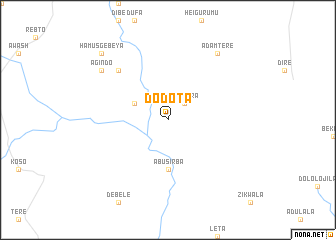 map of Dodota