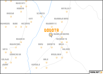 map of Dodota
