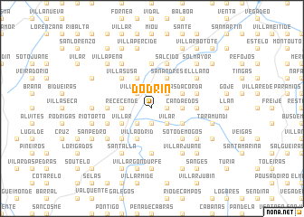 map of Dodrín