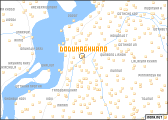 map of Dodu Maghwāno