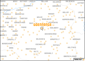 map of Doennange