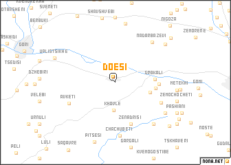 map of Doesi