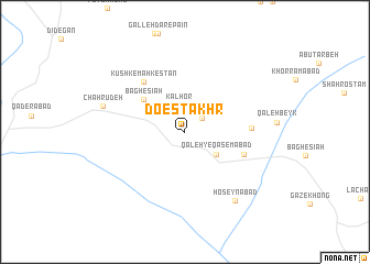 map of Do Estakhr