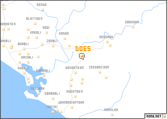 map of Does
