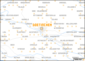 map of Doetinchem