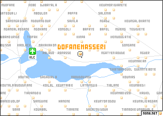 map of Dofane Masséri