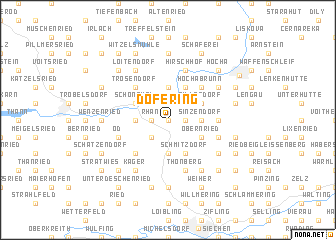 map of Döfering