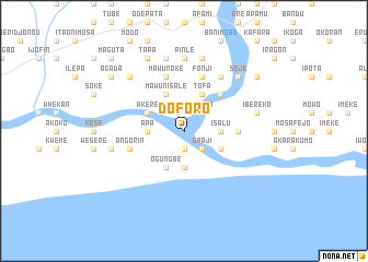 map of Doforo